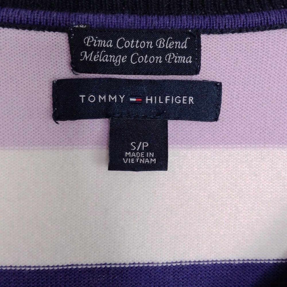 Tommy Hilfiger Multi Colored Striped Sweater (S) - Picture 4 of 10